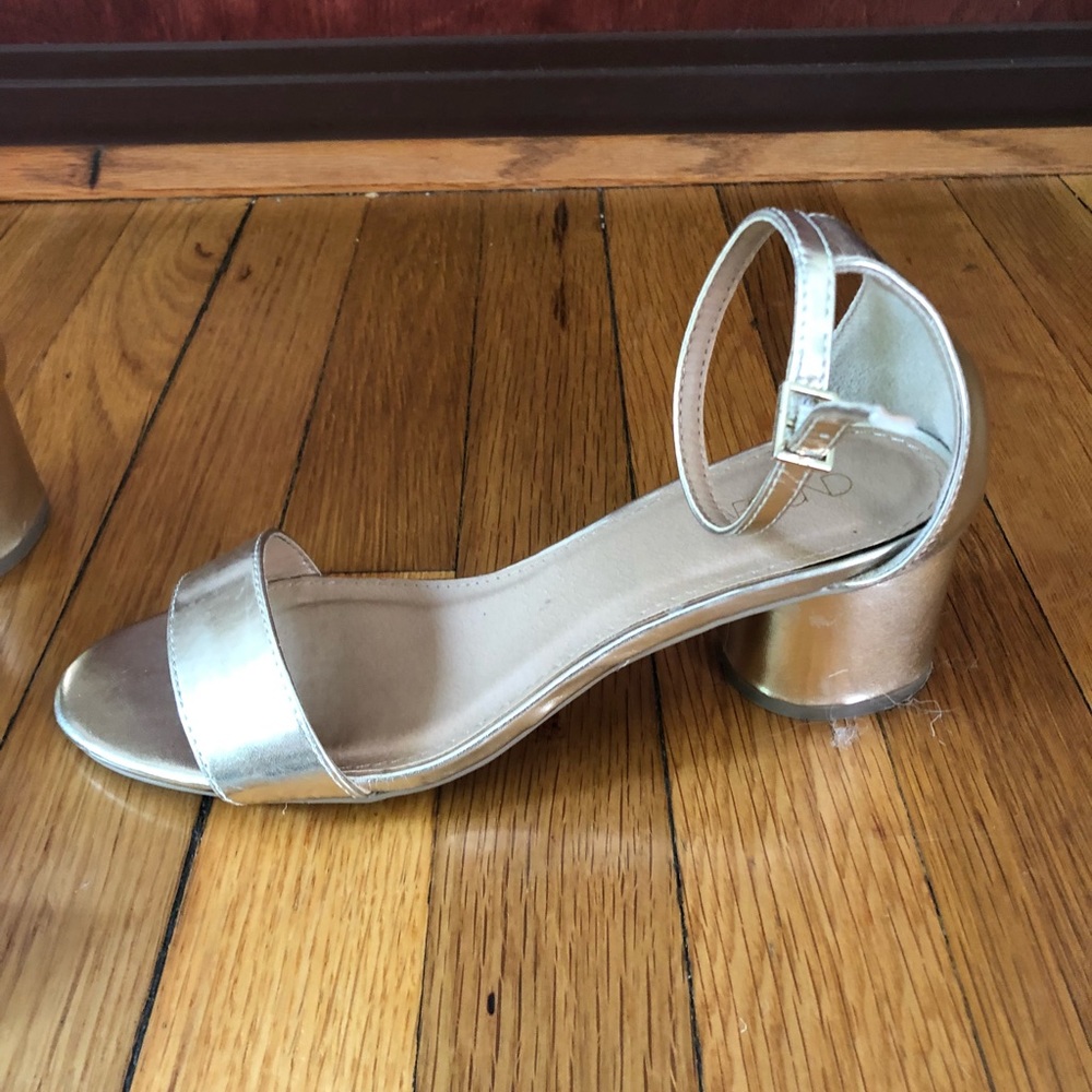Gold Dress Heels